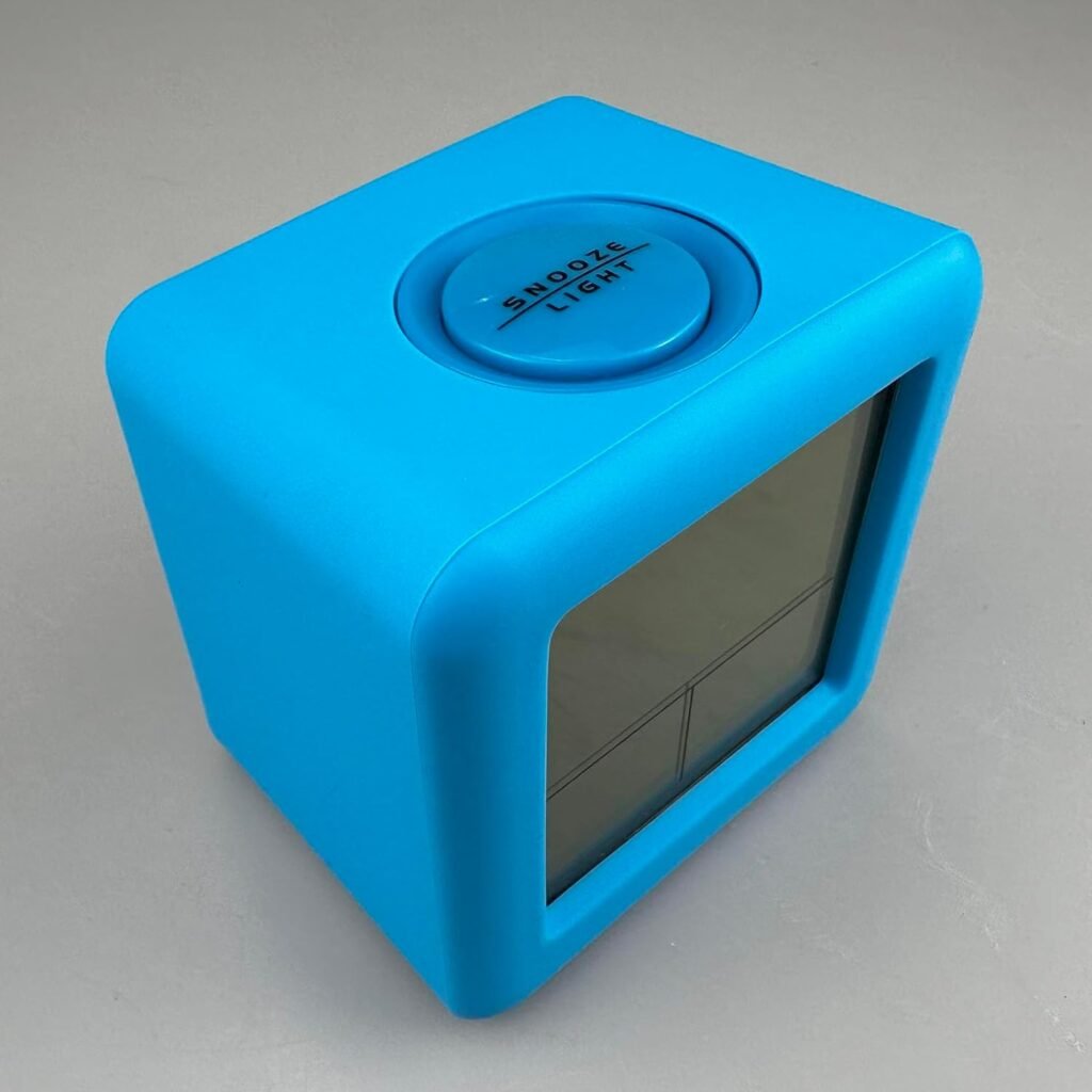 Digitale kinderwekker met nachtlicht – compact en eenvoudig instelbaar
