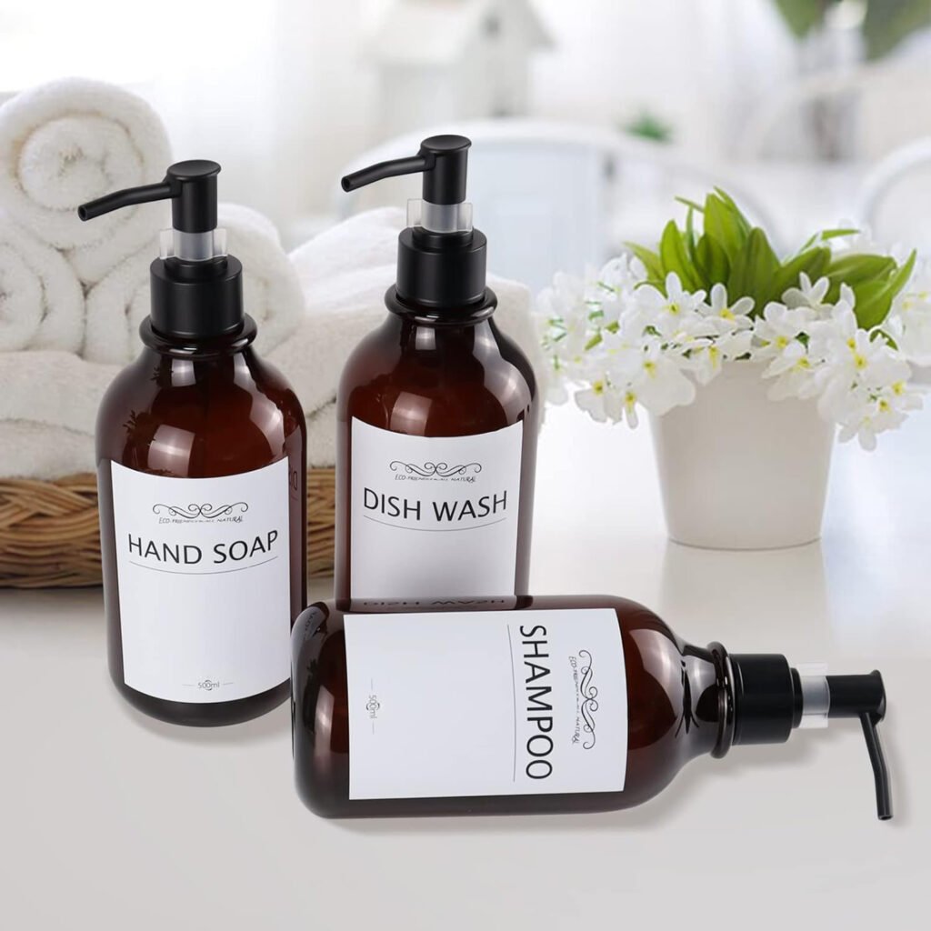 RVS zeepdispenser set met wandmontage 500ml voor keuken en badkamer