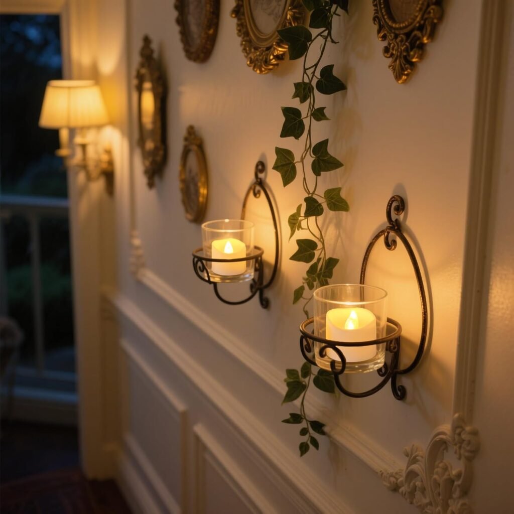 Set van 24 LED waxinelichtjes met timer, warm wit flikkerend licht en vlamloos design
