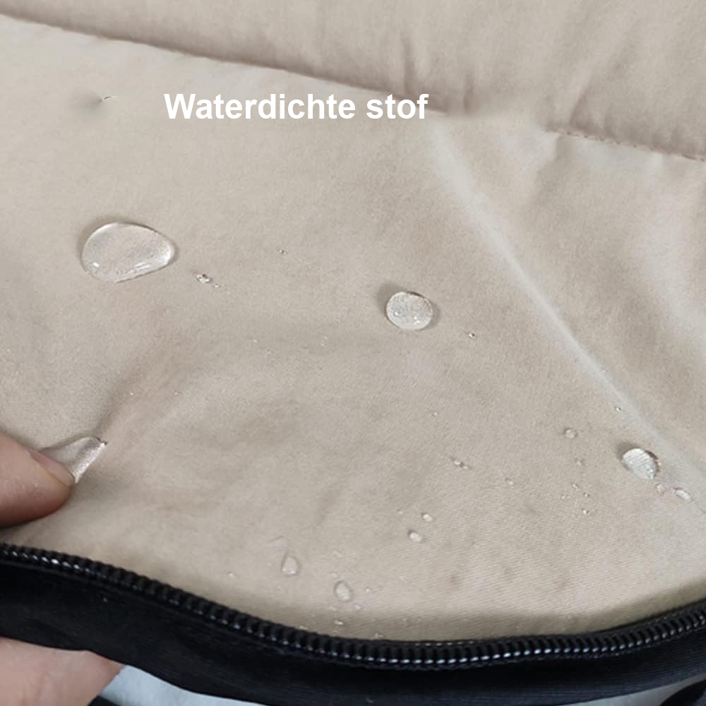 Universele beige voetenzak voor kinderwagen, winterslaapzak voor kinderwagens