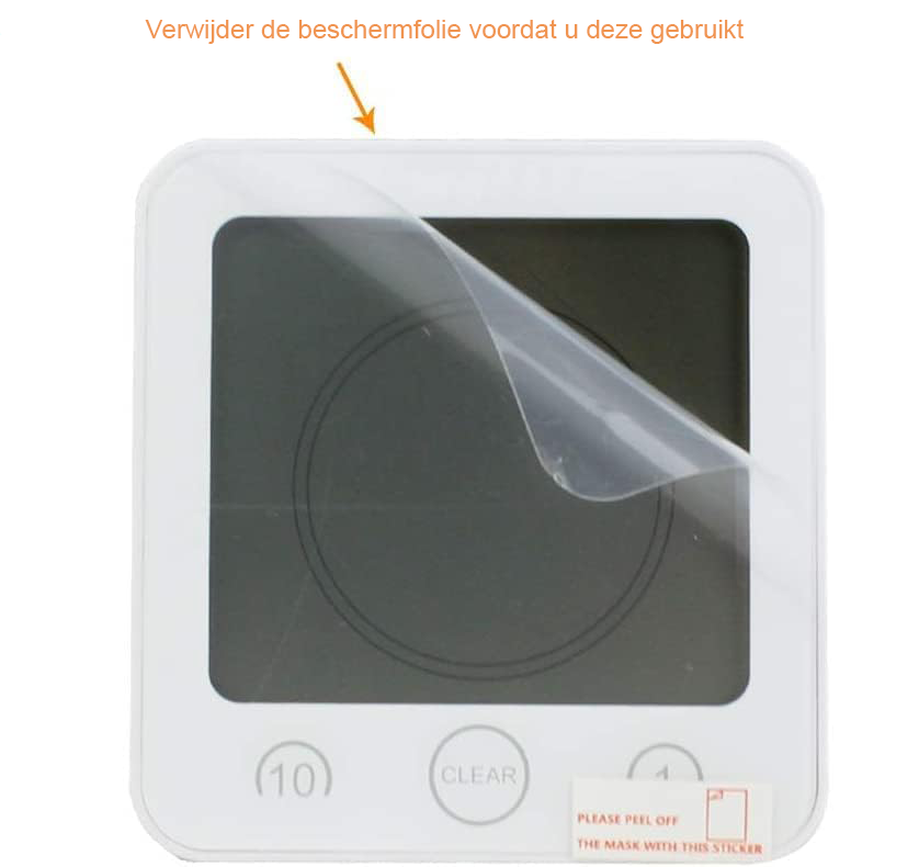 Waterdichte douche timer met hygrometer en thermometer in de badkamer