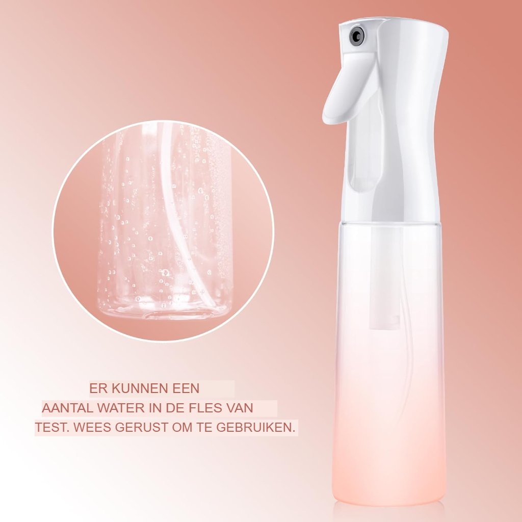 Multifunctionele haarsprayfles voor kappers met fijne nevelverstuiving