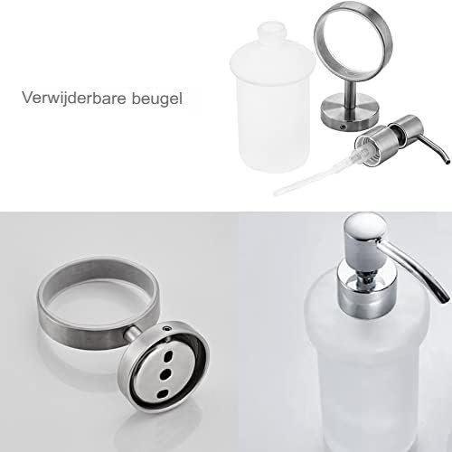 Automatische Zeepdispenser Wandmontage - Contactloze Zeepdispenser - USB Oplaadbaar - Voor Keuken en Badkamer
