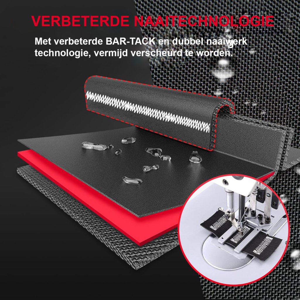 Waterdichte fietshoes voor 1 fiets met 600D PU-coating voor transport en buitenopslag