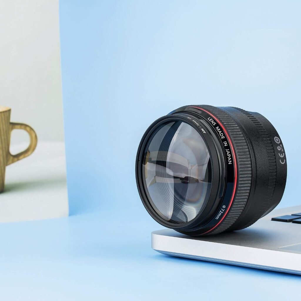Close-up filter set voor DSLR camera, macro lens filters +2, +4, +8 en +10 met filtertas