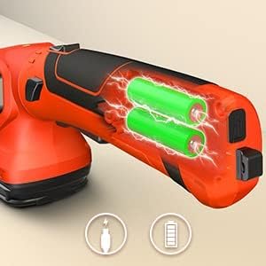 2-in-1 draadloze grasschaar en struikenschaar 7,2V voor gras- en tuinverzorging