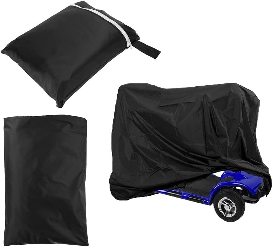 Scooterhoes 210D Oxford waterdichte beschermhoes voor mobiliteitsscooter 170 x 61 x 117 cm