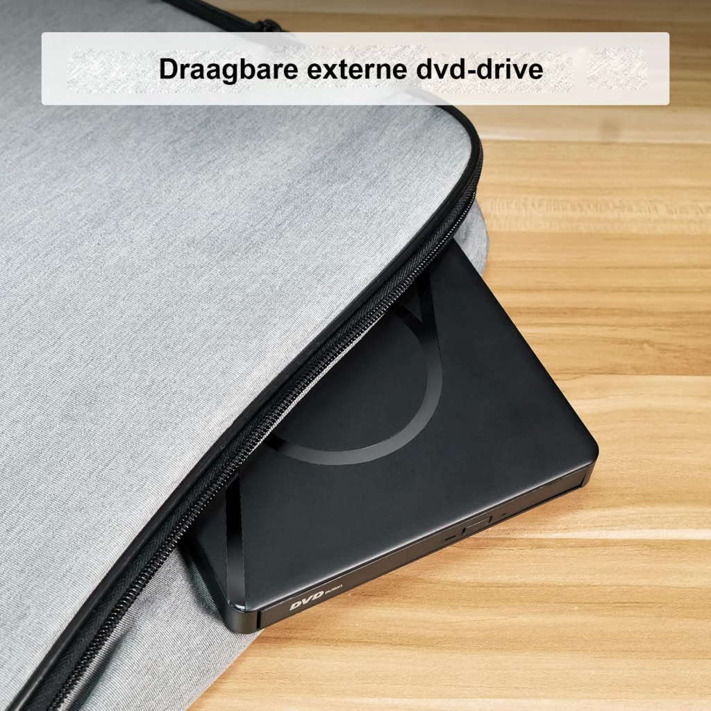 Externe CD DVD speler en brander USB 3.0 Type-C voor laptop en desktop