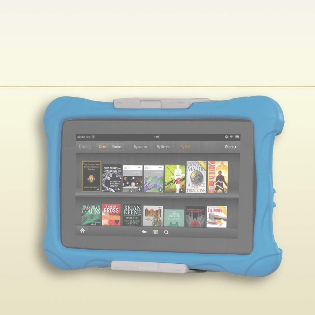 Universele witte tablet muurbeugel met zelfklevende wandhouder voor tablets en smartphones