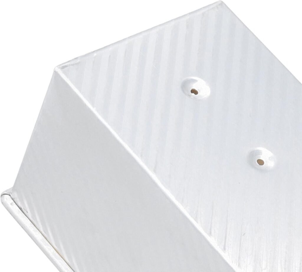 Broodvorm met deksel 1000 g, antiaanbak bakvorm van aluminiumlegering voor brood en cake, 34 x 13,5 x 12 cm