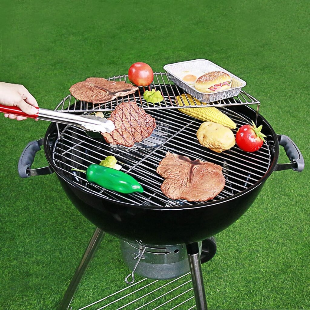 Warmhoudrek voor 57 cm houtskoolbarbecue voor warmhouden en indirect grillen