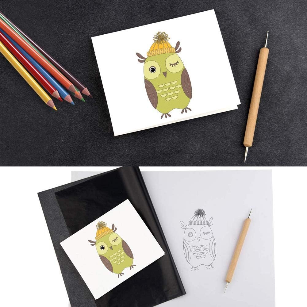 Overtekentransferpapier en embossing accessoires voor gedetailleerd knutselen