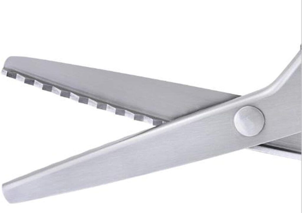 Hobbyschaar van roestvrij staal voor naaien en knutselen met ergonomische handgrepen