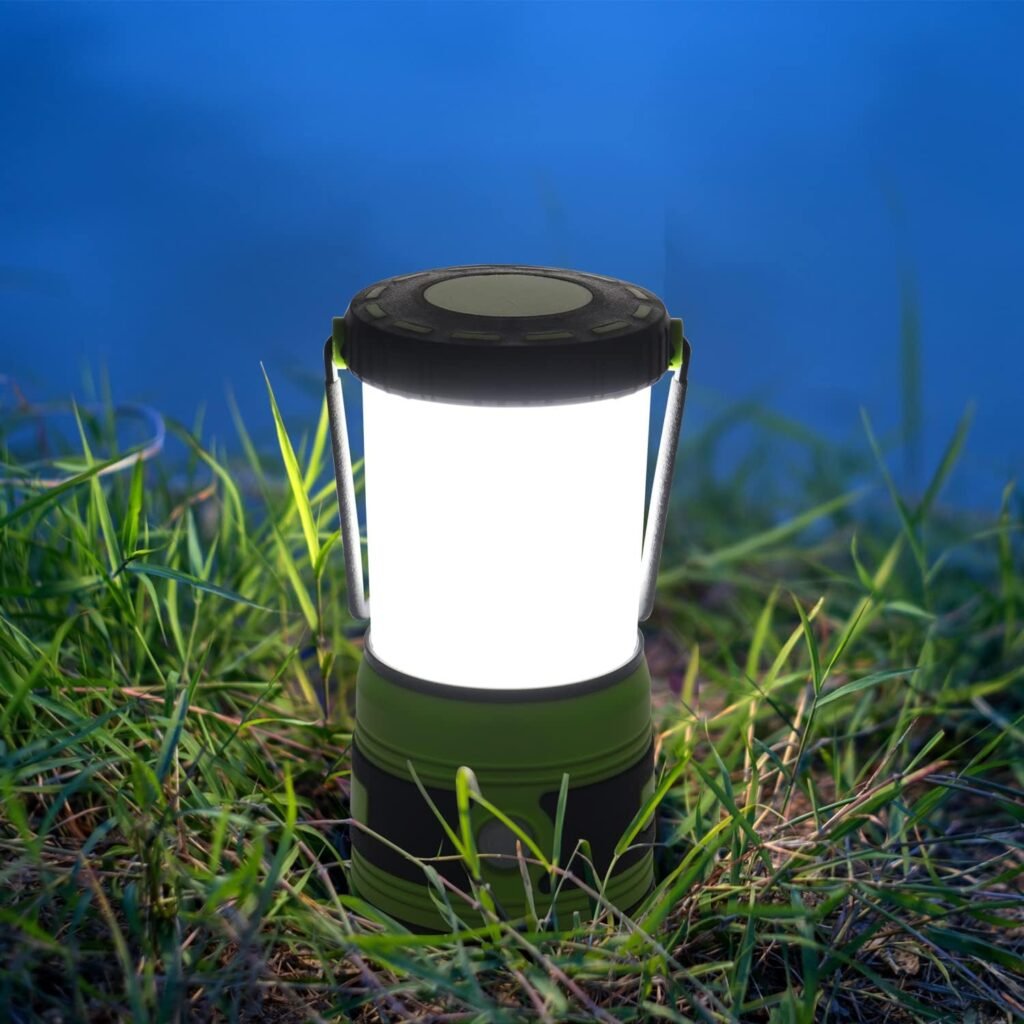 Opvouwbare campinglantaarn met LED en oplaadbare outdoorverlichting