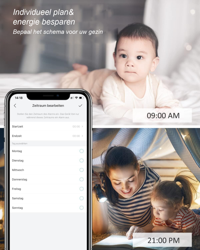 2K beveiligingscamera voor buiten met magnetische houder, nachtvisie, WiFi en AI-detectie