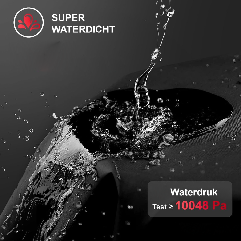Waterdichte fietshoes voor 1 fiets met 600D PU-coating voor transport en buitenopslag