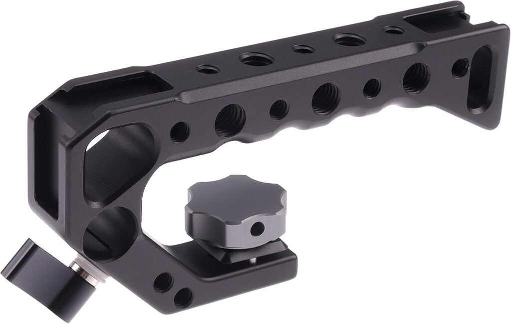 Camera cage met top handle voor Sony A7III, A7RIII, A9 en A7II met 1/4" en 3/8" bevestiging