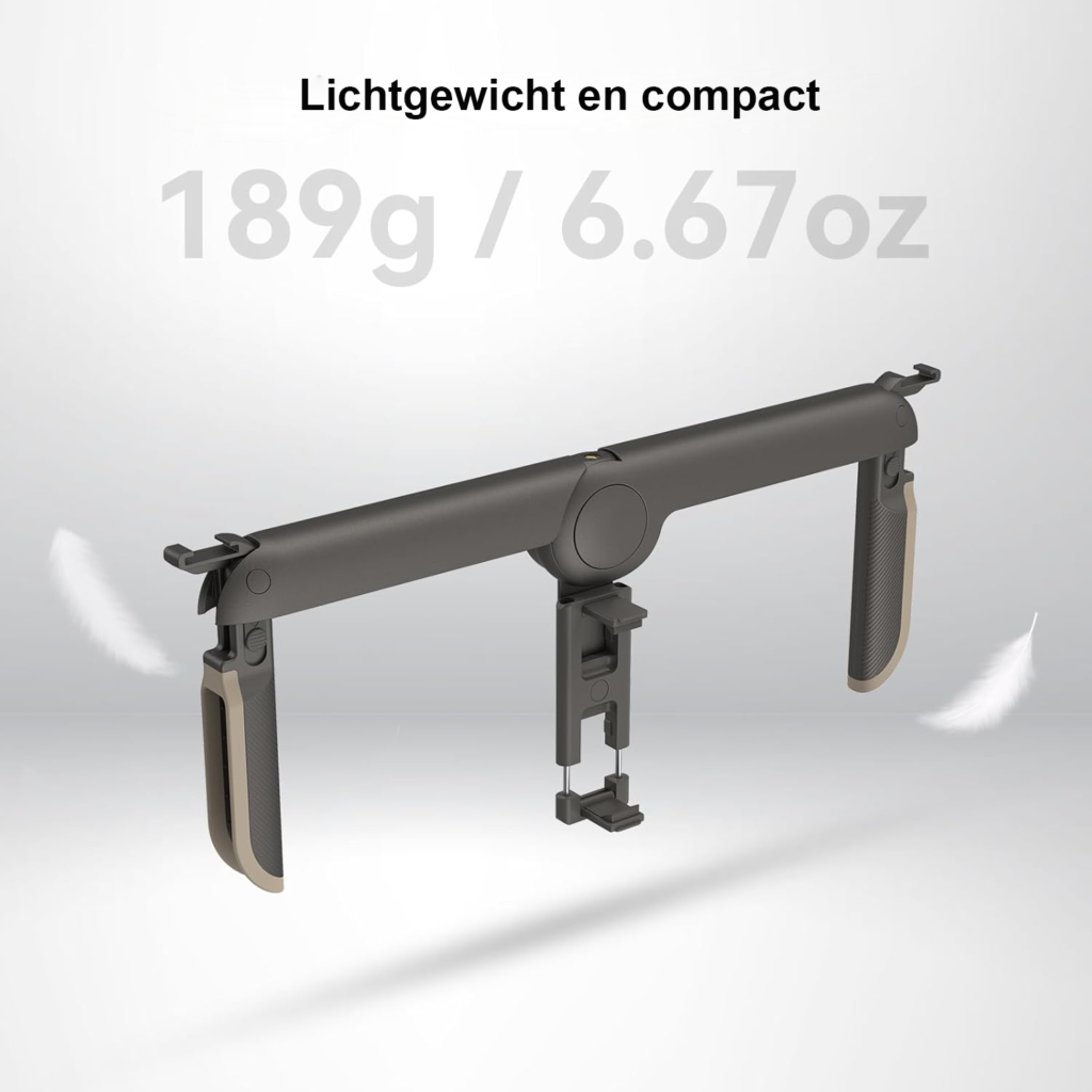 Smartphone Video Rig Opvouwbaar - Handheld Stabilizer Cage voor Vloggen en Video Opnames - Universele Telefoonhouder voor iPhone, Samsung en Android