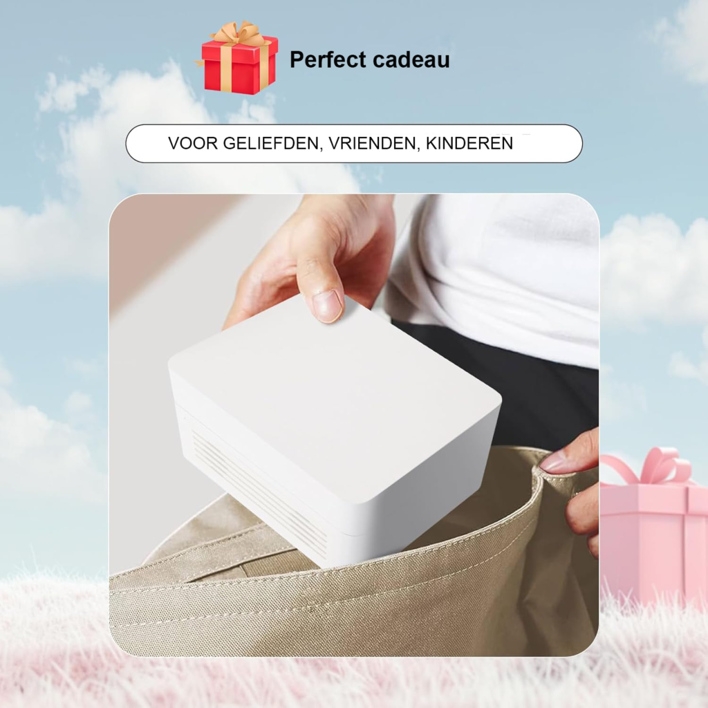 Witte houten draagbare CD-speler met Bluetooth 5.4 en Hi-Fi speakers