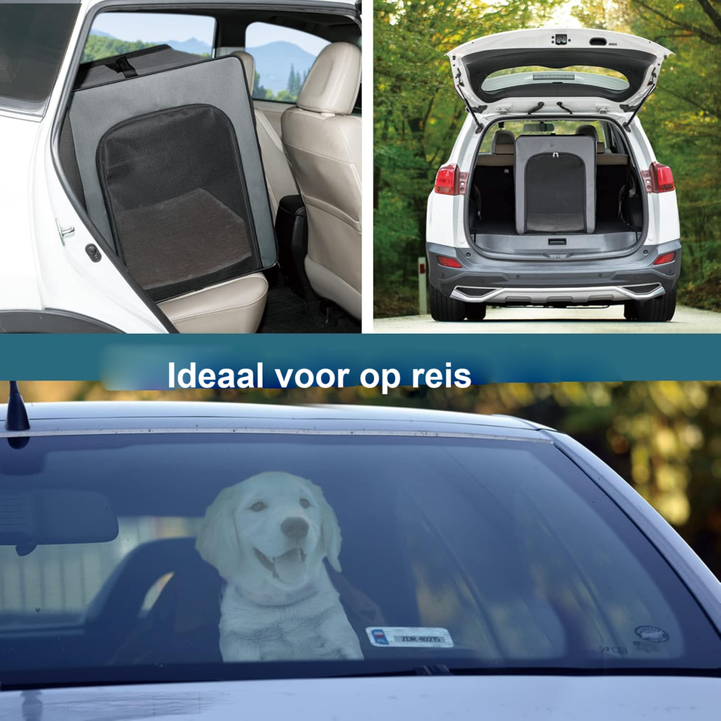 Vouwbare honden transportbox van Oxford voor honden en katten, geschikt voor reis en auto