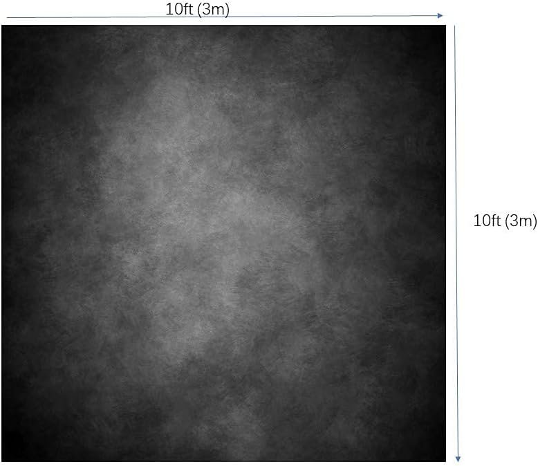 Fotografie achtergronddoek 3x3m donkergrijs voor portret-, video- en trouwfotografie