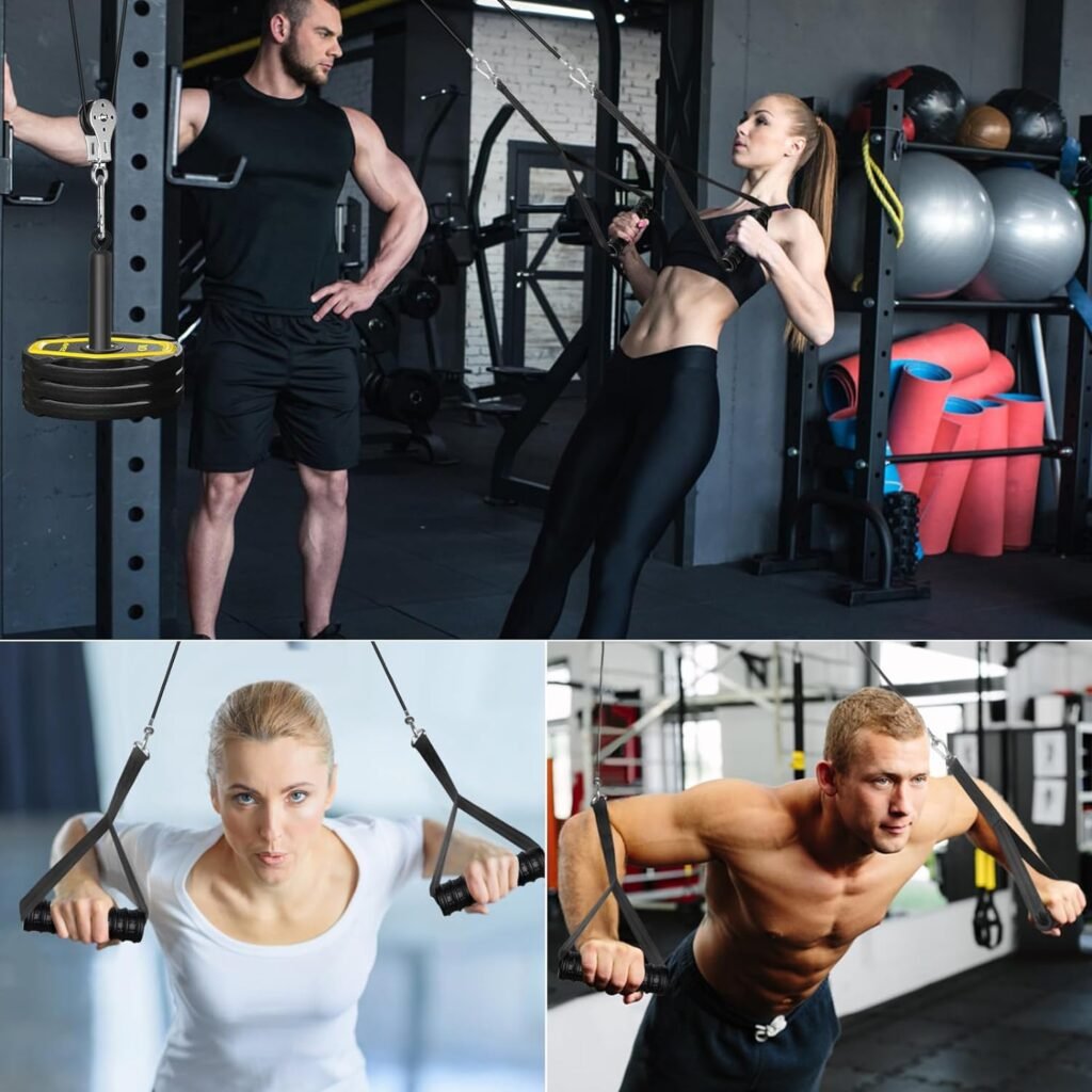 Fitness kabel pulley systeem voor thuis met lat pulldown