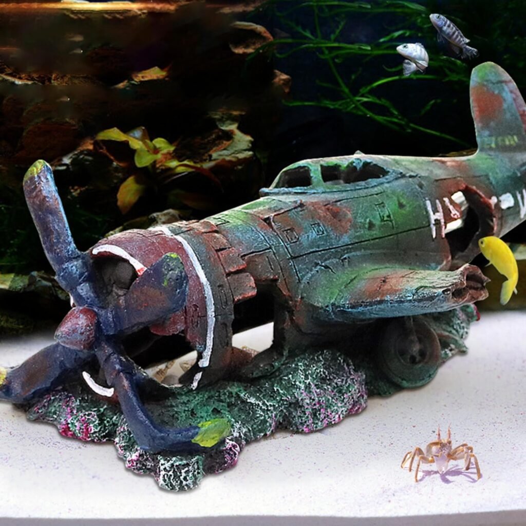 Kunstmatige aquariumdecoratie ornamenten met natuurlijke uitstraling en levendige kleuren in diverse ontwerpen en maten