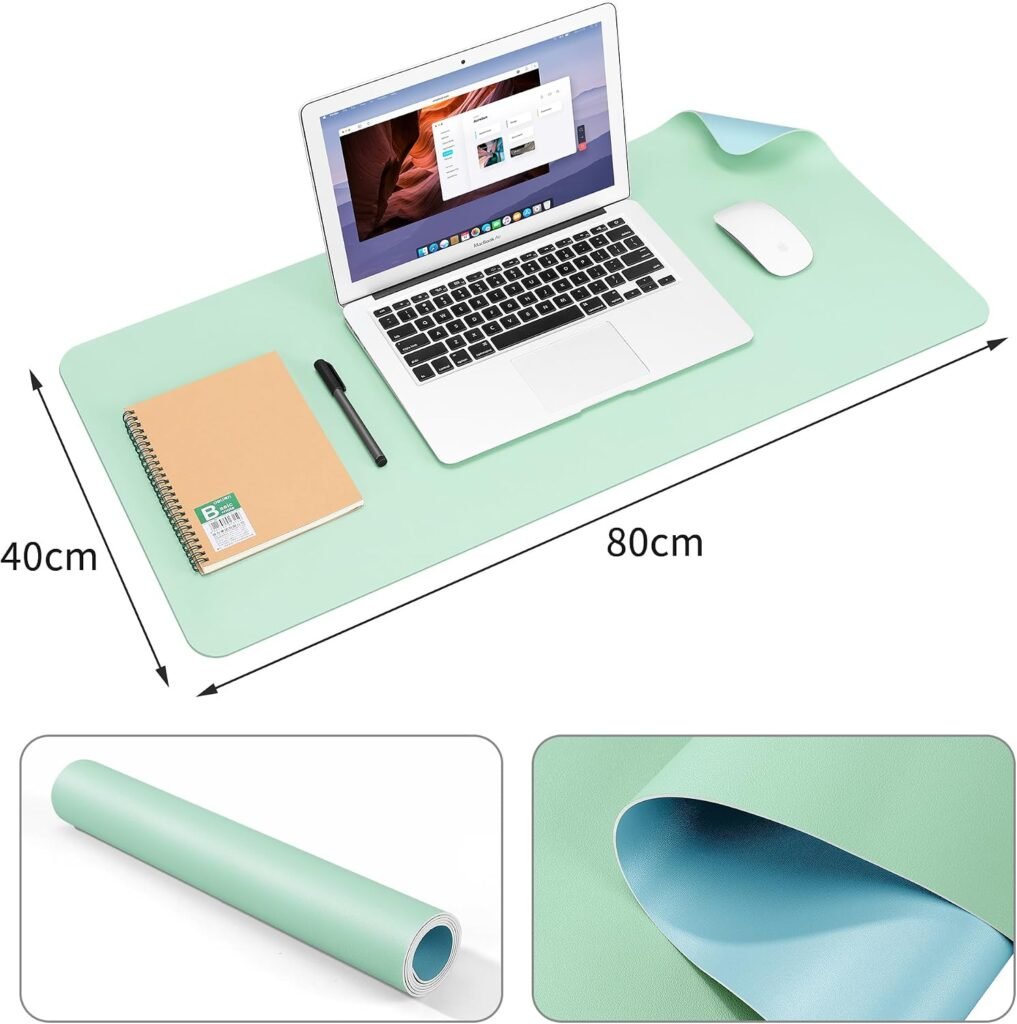 Waterdichte muismat 80 x 40 cm met antislip onderzijde