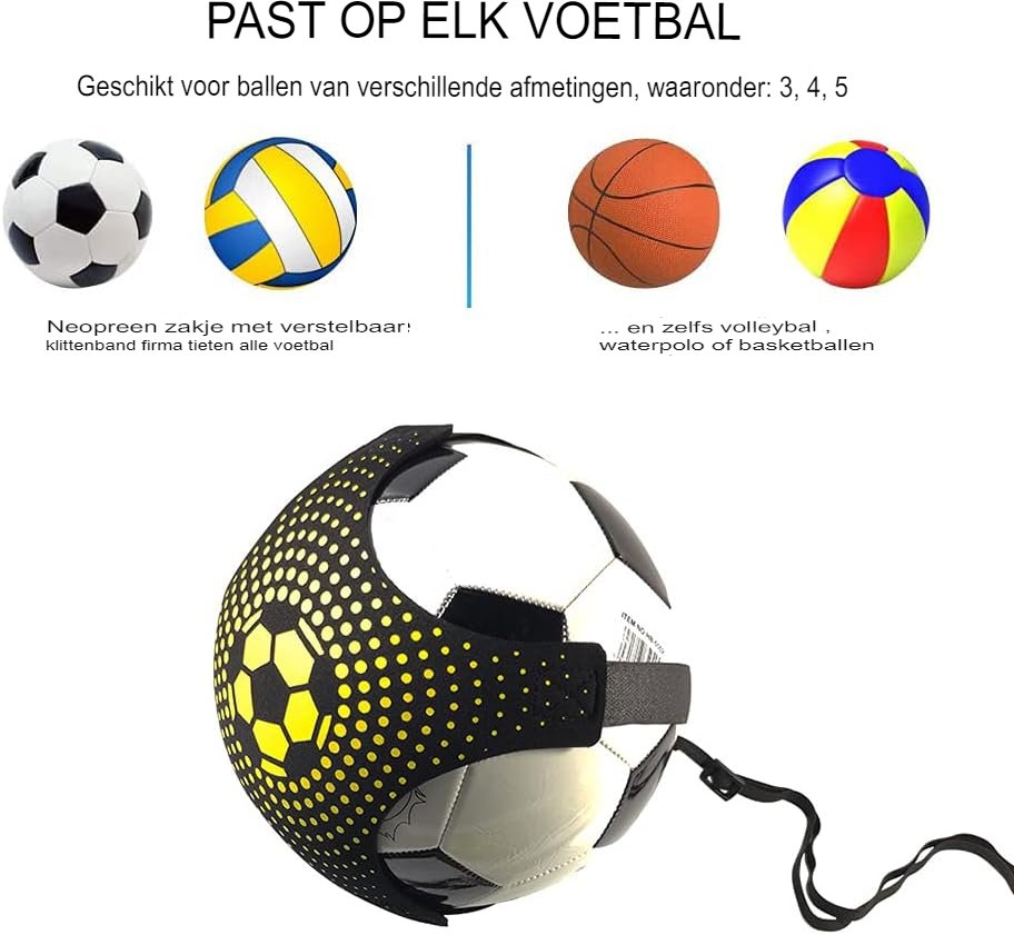 Voetbal behendigheidstraining set met ladder en kegels