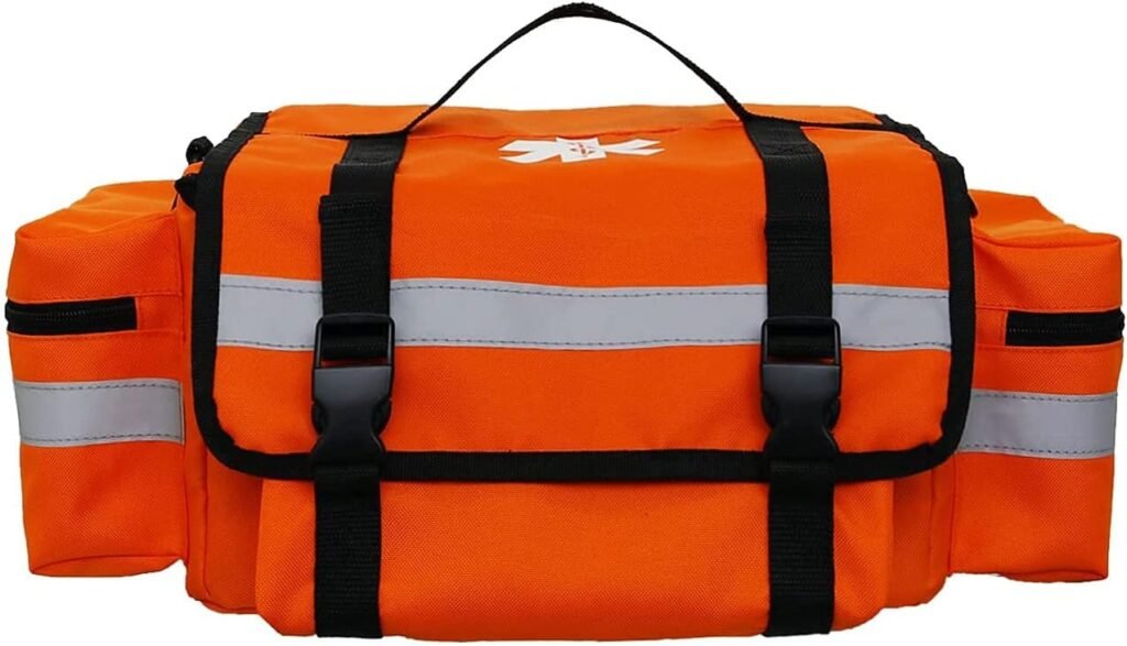 Oranje transparante EHBO kit voor familie en outdoor gebruik