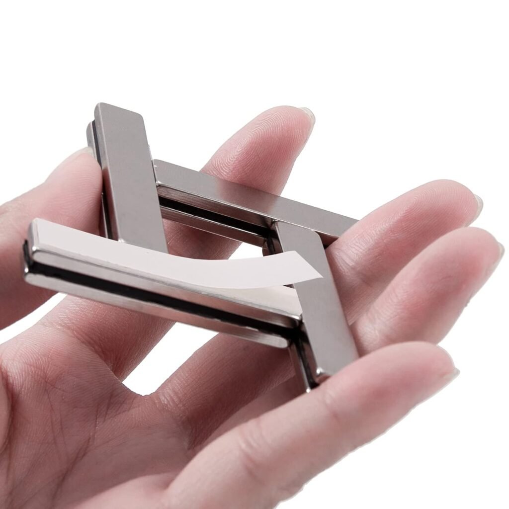Zelfklevend rechthoekig magneetbord met sterke kleefmagneten