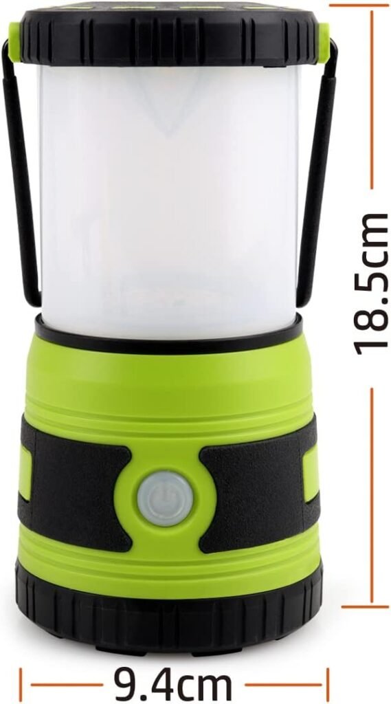 Opvouwbare campinglantaarn met LED en oplaadbare outdoorverlichting