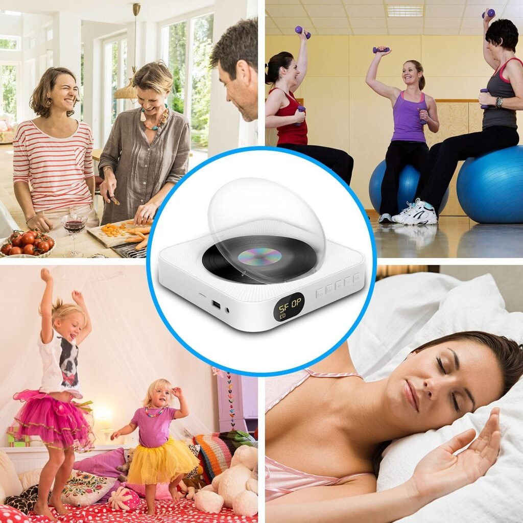CD-speler met radio en Bluetooth, USB, MP3 en afstandsbediening