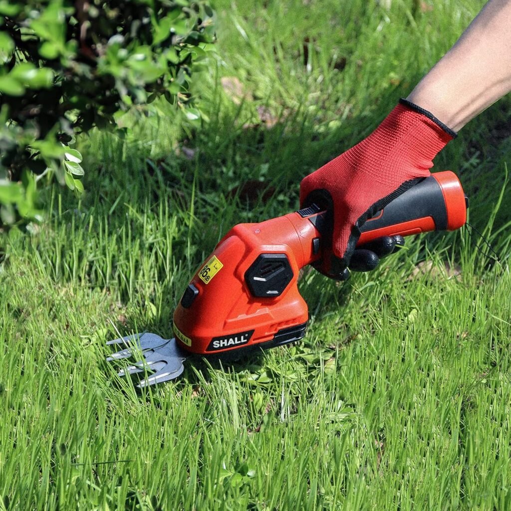 2-in-1 draadloze grasschaar en struikenschaar 7,2V voor gras- en tuinverzorging