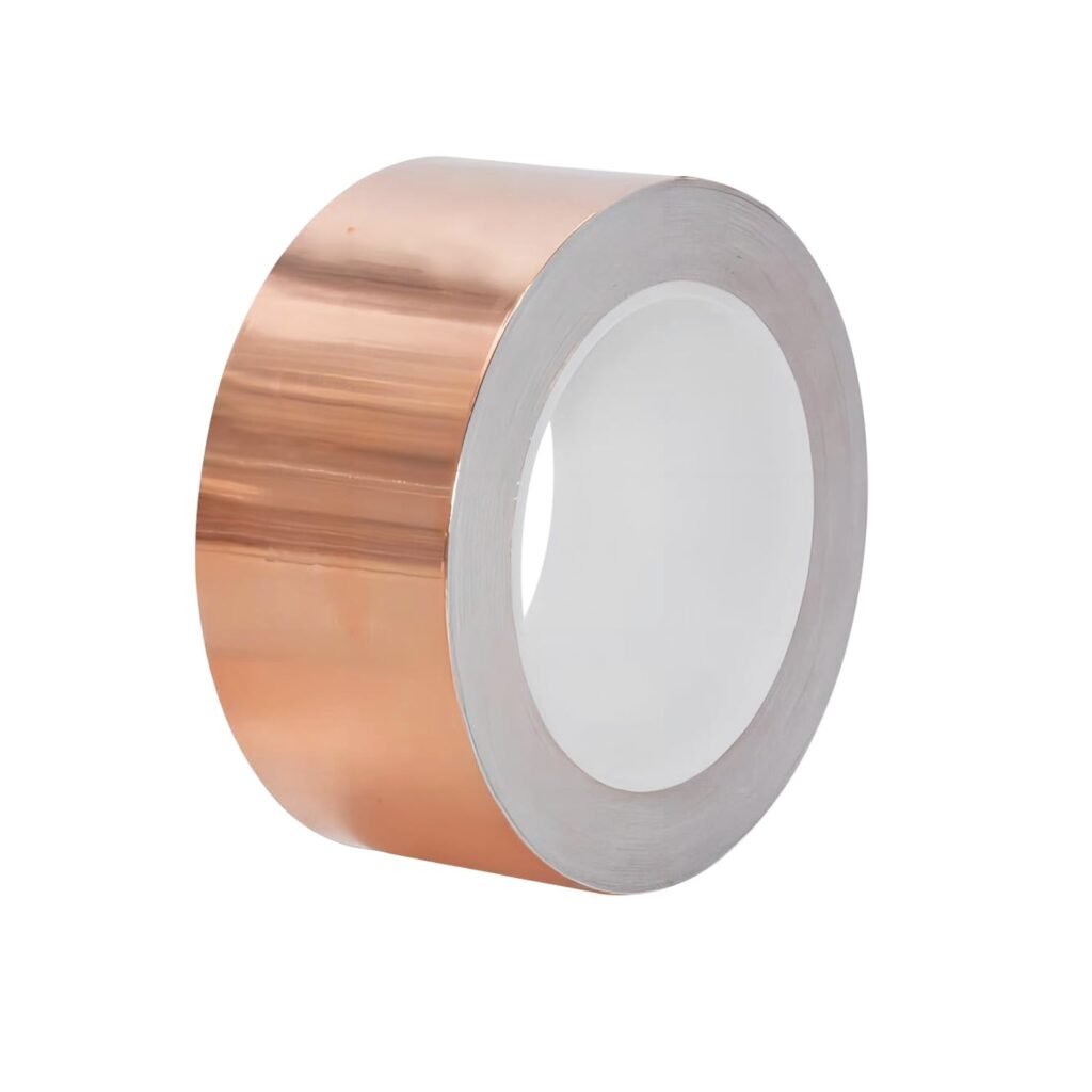 Zelfklevende koperen folietape 55mm x 20m voor EMI-afscherming, aarding en elektronische reparaties