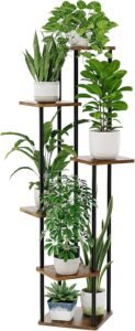 Plantenrek voor Bloempotten – Bloemenrek voor Balkon en Buiten – Metalen Plantenstandaard – Voor Kamerplanten en Decoratie