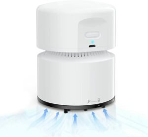 Mini tafelstofzuiger draadloos en USB-oplaadbaar voor school, kantoor en thuis