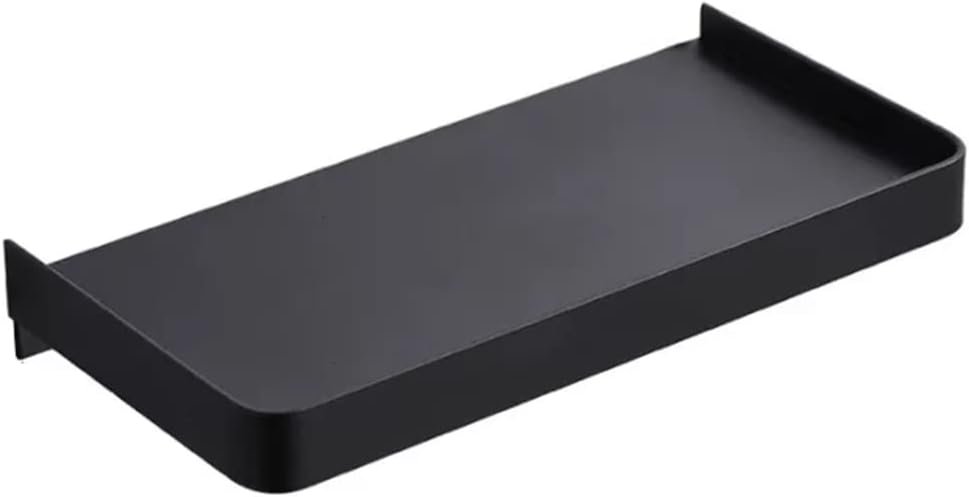 Zelfklevende RVS doucheplank zonder boren, 19 cm, met antislip oppervlak voor badkameropslag