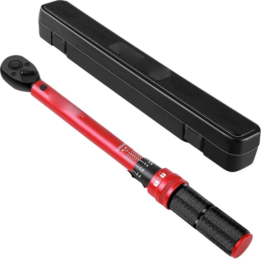 Momentsleutel 3/8 inch 5-60 Nm voor fiets, motorfiets en auto onderhoud
