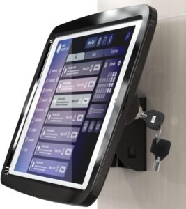 iPad Wandhouder 10,2 Inch – Anti-Diefstal Muurbeugel – Afsluitbaar met Sleutel – Voor iPad 7e, 8e en 9e Generatie