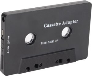 Bluetooth Auto Cassette Adapter – Draadloze Cassettebandje Ontvanger – Ruisonderdrukking en Stereo Hi-Fi Geluid – Voor Auto en Tablet