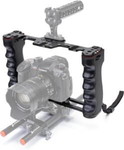 Camera Video Rig Cage – DSLR Camera Stabilizer – Meerdere Bevestigingsopties – Voor Filmproductie en Videografie