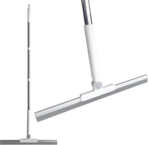 Douchewisser 133 cm – Vloertrekker voor badkamer, ramen en spiegels – Rubberen lip – Water-, zeep- en dierenhaarverwijderaar