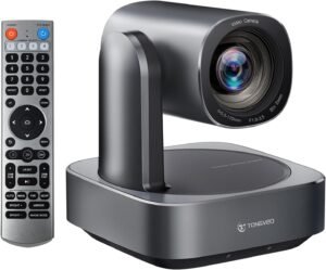 PTZ Camera 20x Optische Zoom – USB HDMI LAN IP Live Streaming – 1080p 60fps Videoconferentie – Voor Kerkdiensten, Onderwijs en Werk