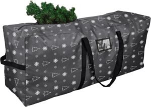 Waterdichte kerstboom opbergtas met handgrepen voor kerstboom tot 270 cm