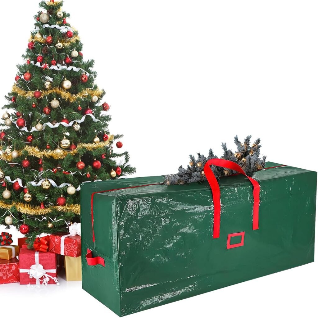 Waterdichte opbergtas voor kunstkerstboom van 180 cm met beschermende cover voor kerstversieringen