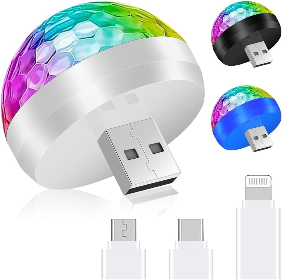 RGB LED feestverlichting met 150 LED's, muziekgestuurde disco lamp met afstandsbediening
