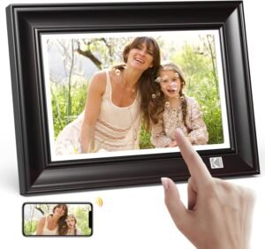 Digitale Fotolijst met Touchscreen – Automatische Rotatie – Heldere Beeldweergave – Gebruiksvriendelijke Bediening
