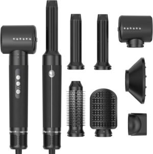 4-in-1 airstyler met föhn, diffuser, krultang en stylingborstel