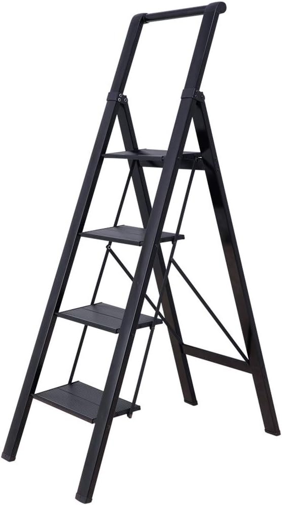Lichtgewicht huishoudladder met antislip treden voor thuisgebruik en klusjes